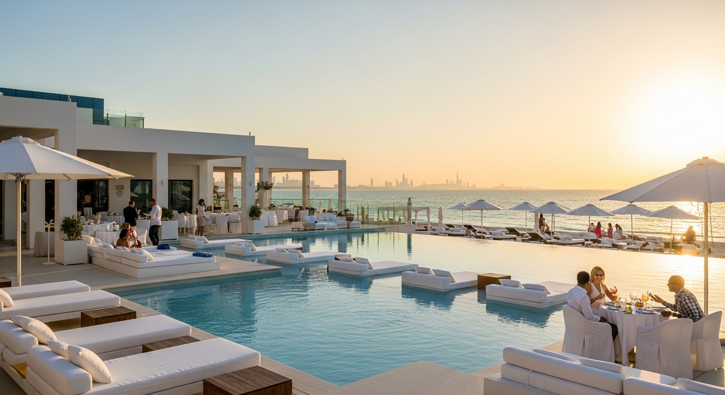 Azure Beach Dubai - Beach Clubs in Rixos Premium Dubai - Jumeirah Beach Residence - Dubai - United Arab Emirates, Dubai | Best of Dubai