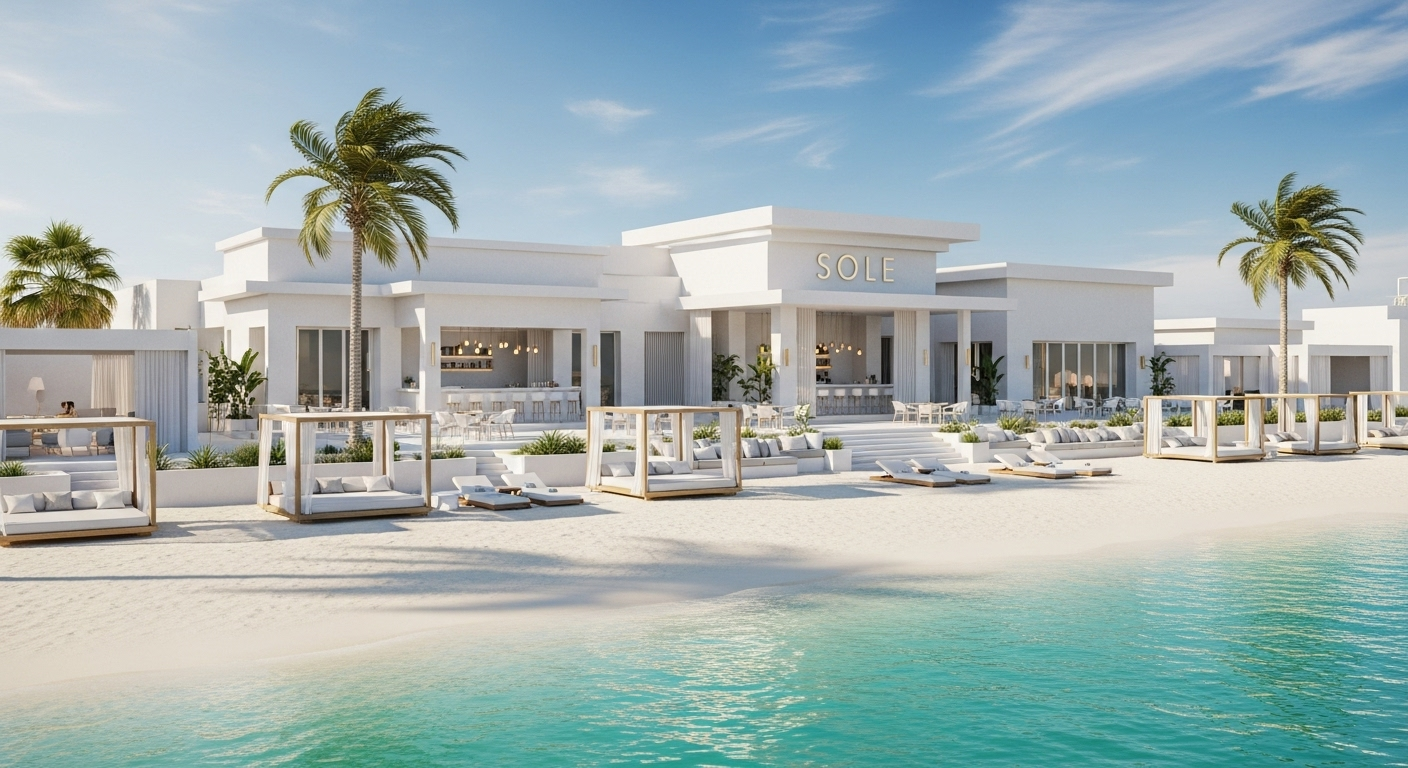 SOLE Beach Bar - Beach Clubs in Dubai in Four Seasons Resort, Dubai