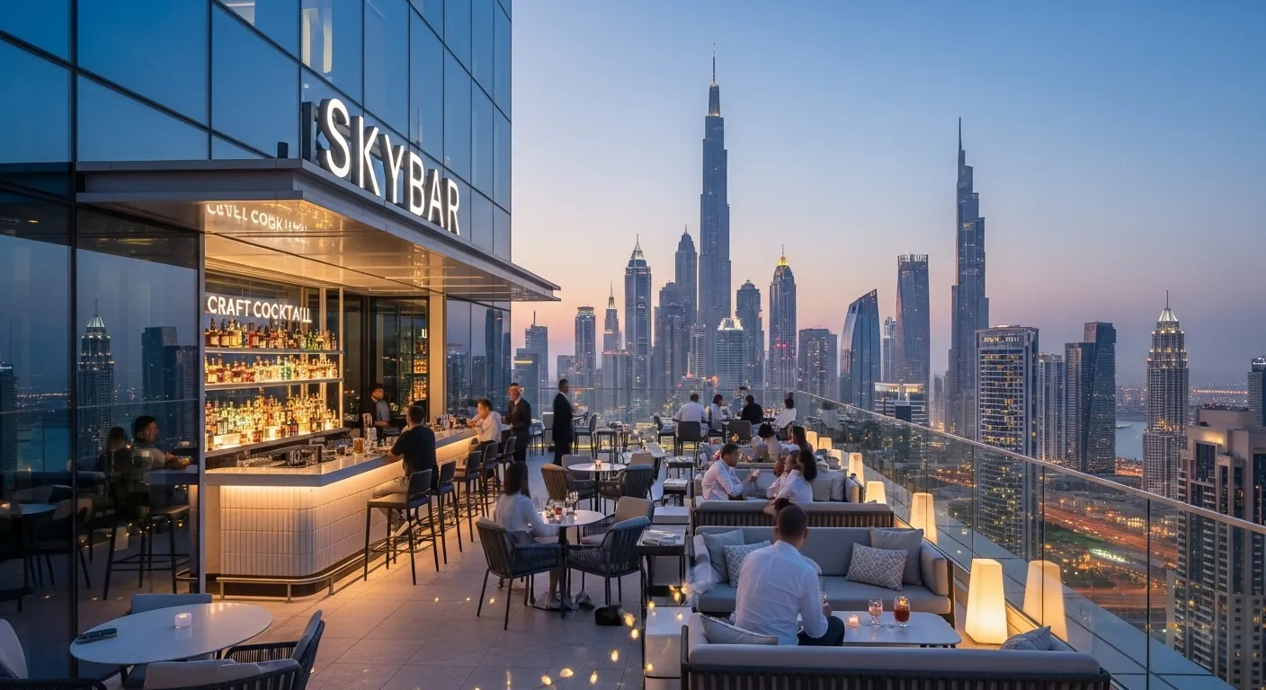 Skybar Dubai - Nightclubs in Dubai in DIFC, Dubai