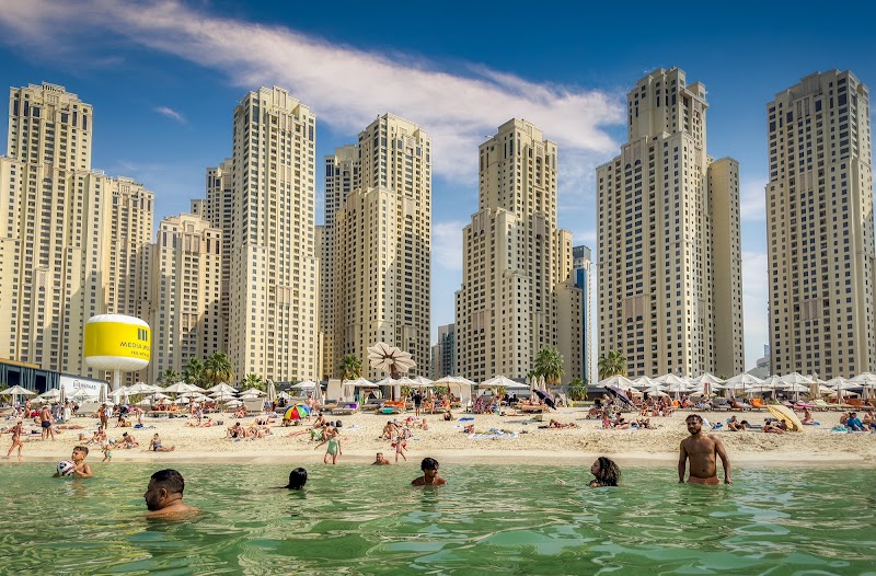 Dubai Marina Beach - Free Things to Do in Dubai in Dubai Marina, Dubai