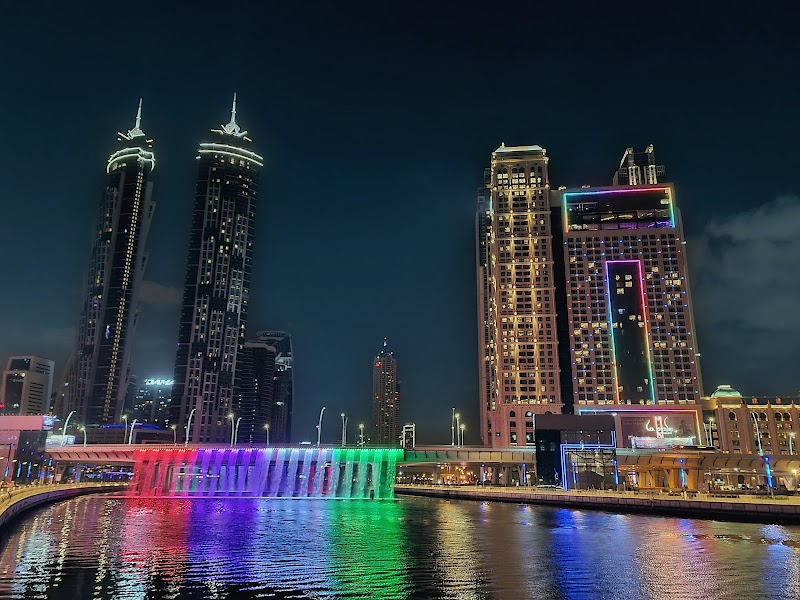 Dubai Waterfall - Attractions in 260 Sheikh Zayed Rd - Dubai - United Arab Emirates, Dubai | Best of Dubai