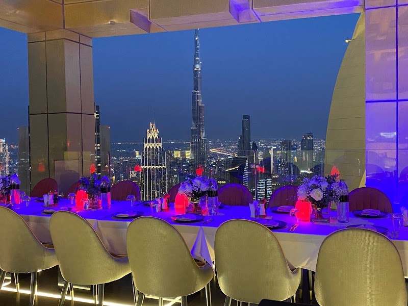 Highest View Lounge & Restaurant - Rooftop Bars in Dubai in Gevora Hotel,DIFC - Sheikh Zayed Rd - Trade Centre 2 - Dubai - United Arab Emirates, Dubai