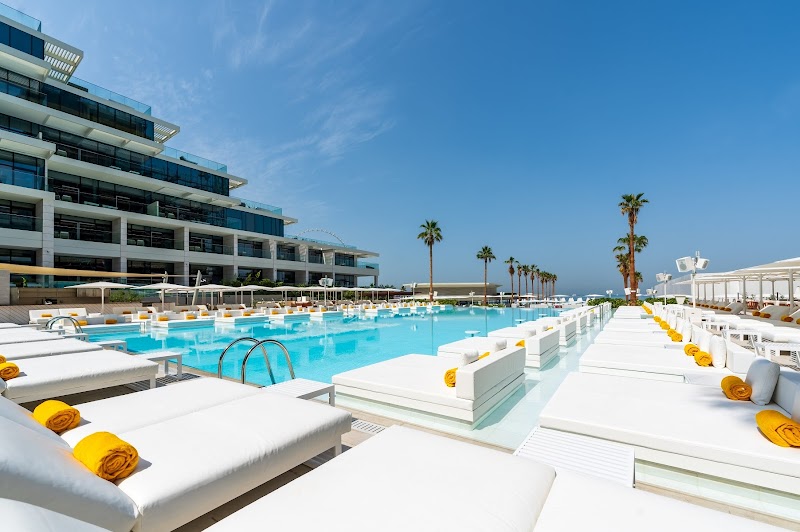 Playa Pacha | Pool and Private Beach Club| FIVE LUXE JBR - Beach Clubs in Dubai in FIVE Luxe - Ground floor - The Walk - Jumeirah Beach Residence - Dubai - United Arab Emirates, Dubai
